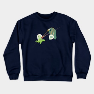 Space Dino - BATTLE Crewneck Sweatshirt